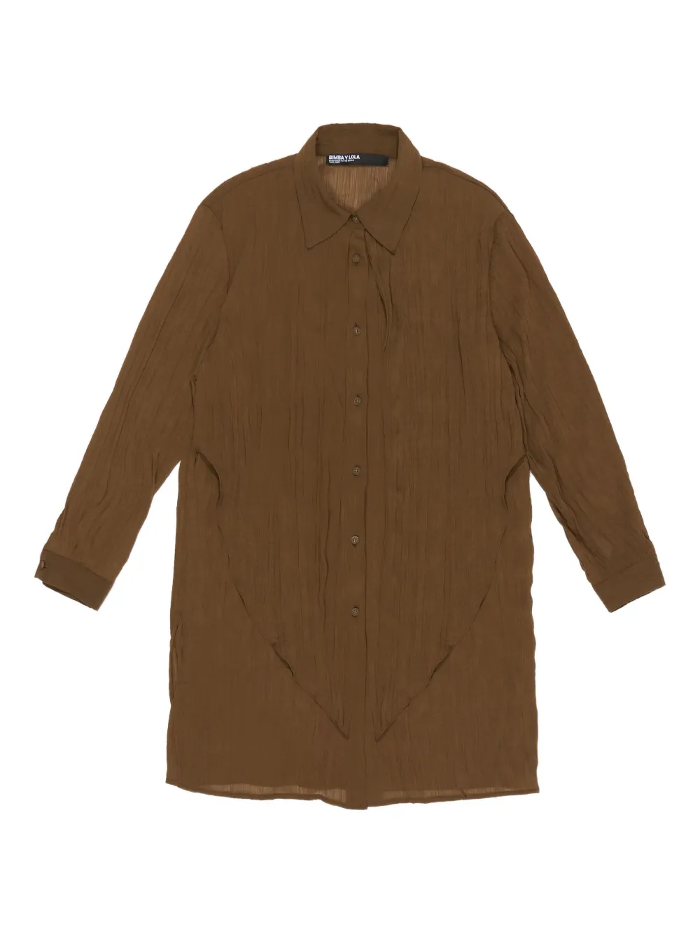 

Рубашка со складками Bimba Y Lola, коричневый