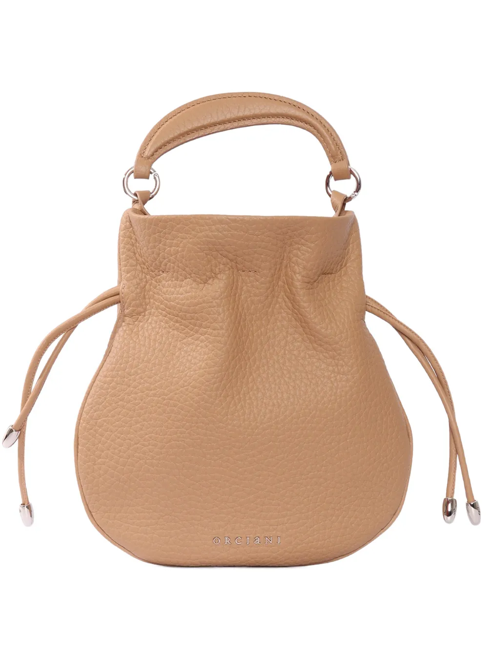 

Сумка-шоппер с завязками Orciani, бежевый
