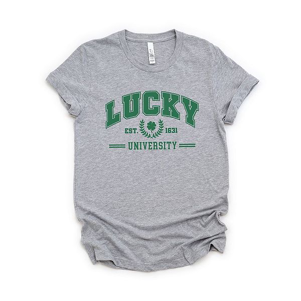 

Футболка Lucky university с коротким рукавом и принтом Simply Sage Market, Heather Grey, Серый, Футболка Lucky university с коротким рукавом и принтом Simply Sage Market, Heather Grey