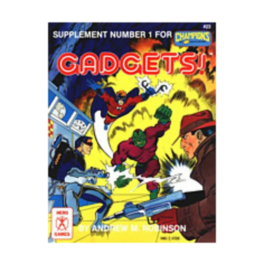

Gadgets!, Hero System & Champions (3rd Edition), мягкая обложка