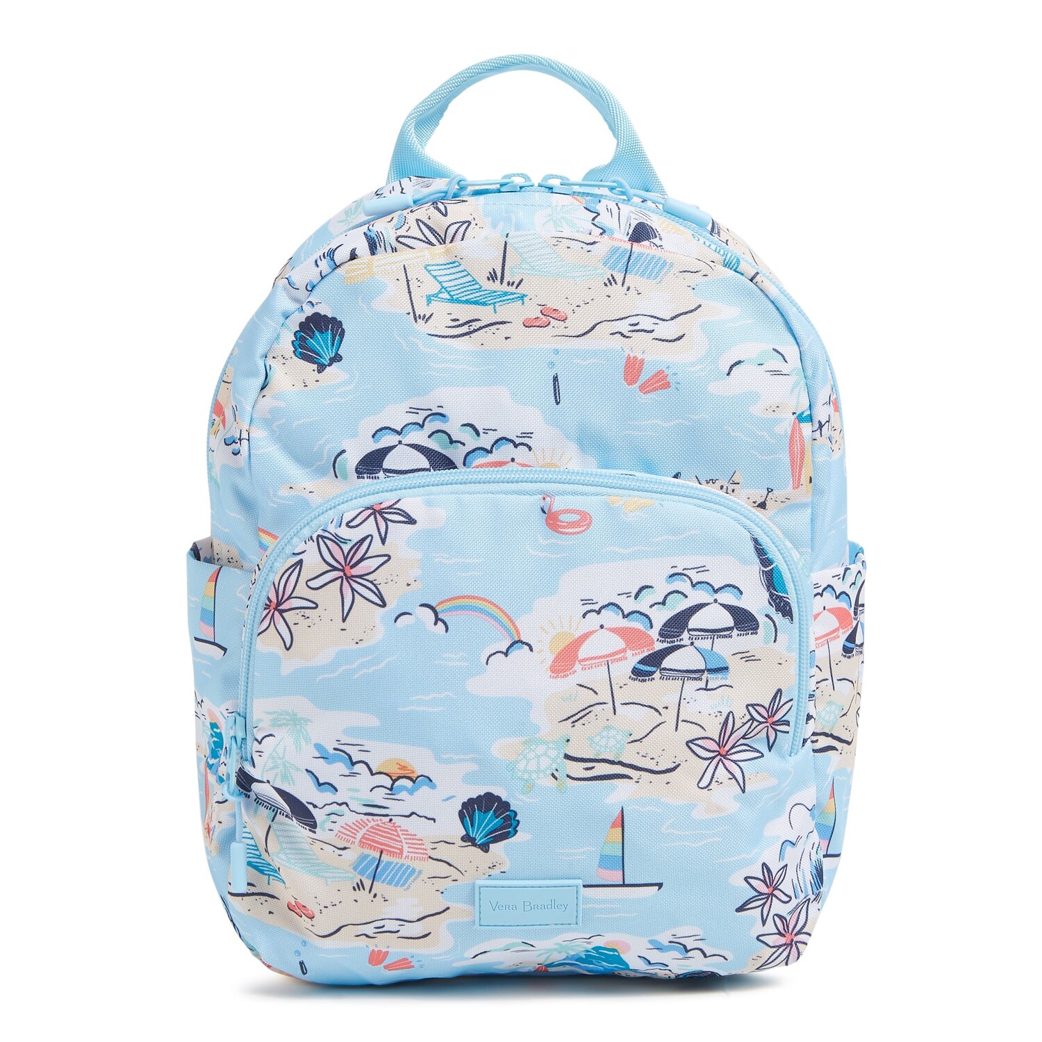 

Компактный рюкзак Outlet Lighten Up Essential Vera Bradley, цвет Beach Treasures