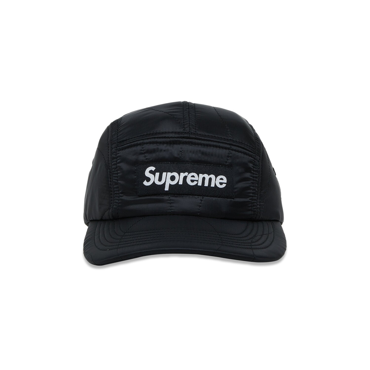 

Стеганая кепка Supreme, черная