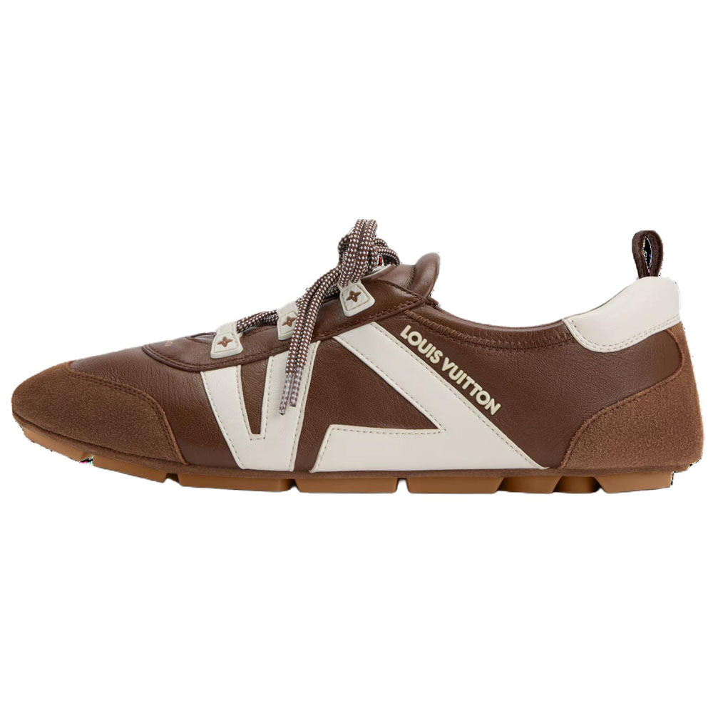 LOUIS VUITTON Кроссовки Sneakerina низкие повседневные женские brown