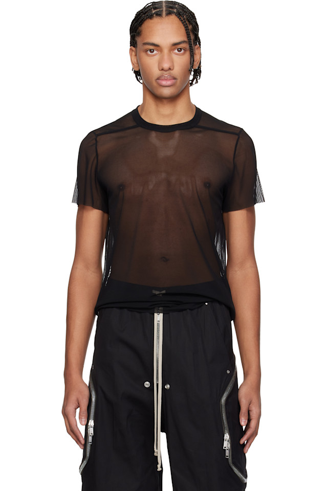 

Футболка Temple с короткими рукавами Rick Owens, черный