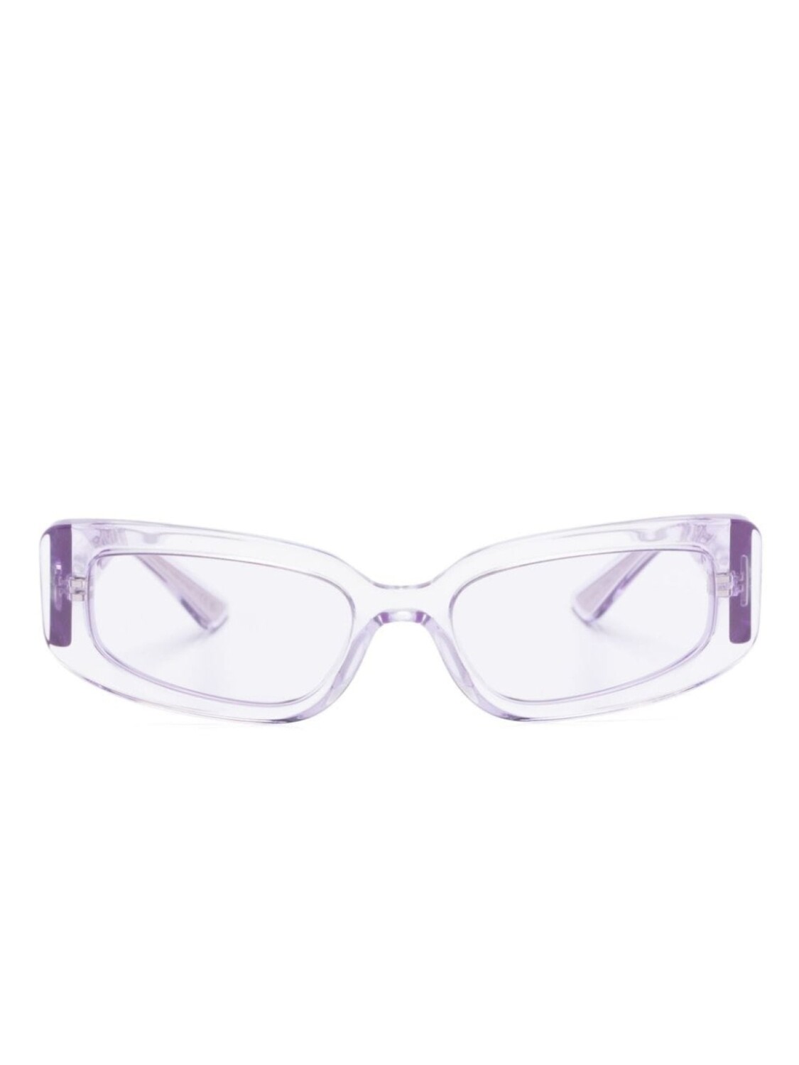 

Dolce & Gabbana Eyewear солнцезащитные очки DG4445 в прямоугольной оправе, фиолетовый