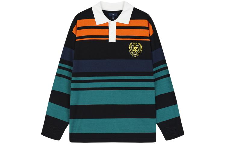 

Футболка GAP мужская, разноцветная полоска