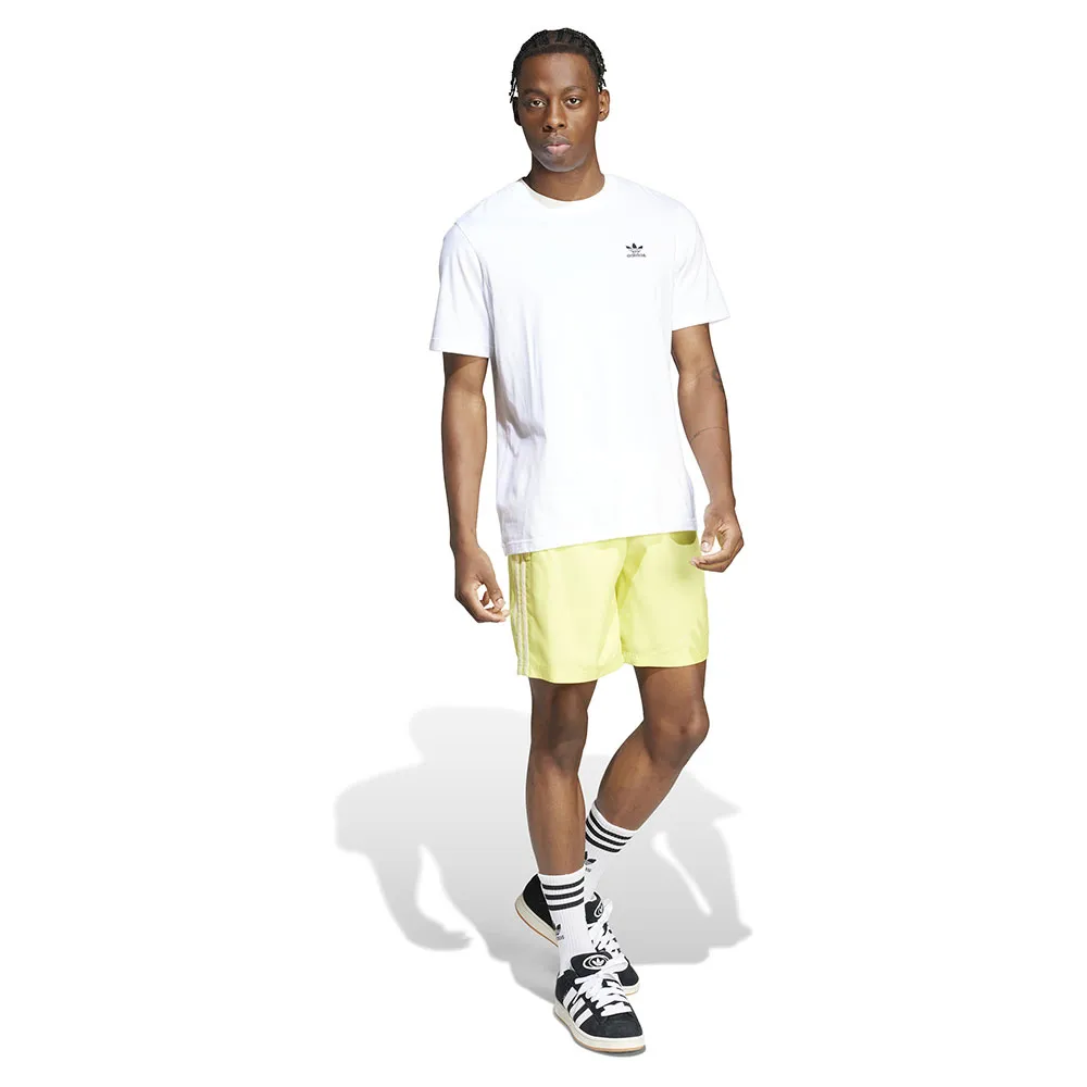 Шорты для плавания adidas Originals Adicolor 3 Stripes 8´´, желтый — фото 4