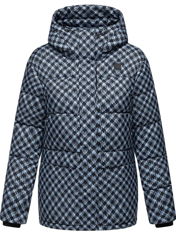 

Пуховик ragwear Wikesh Print, цвет cloud