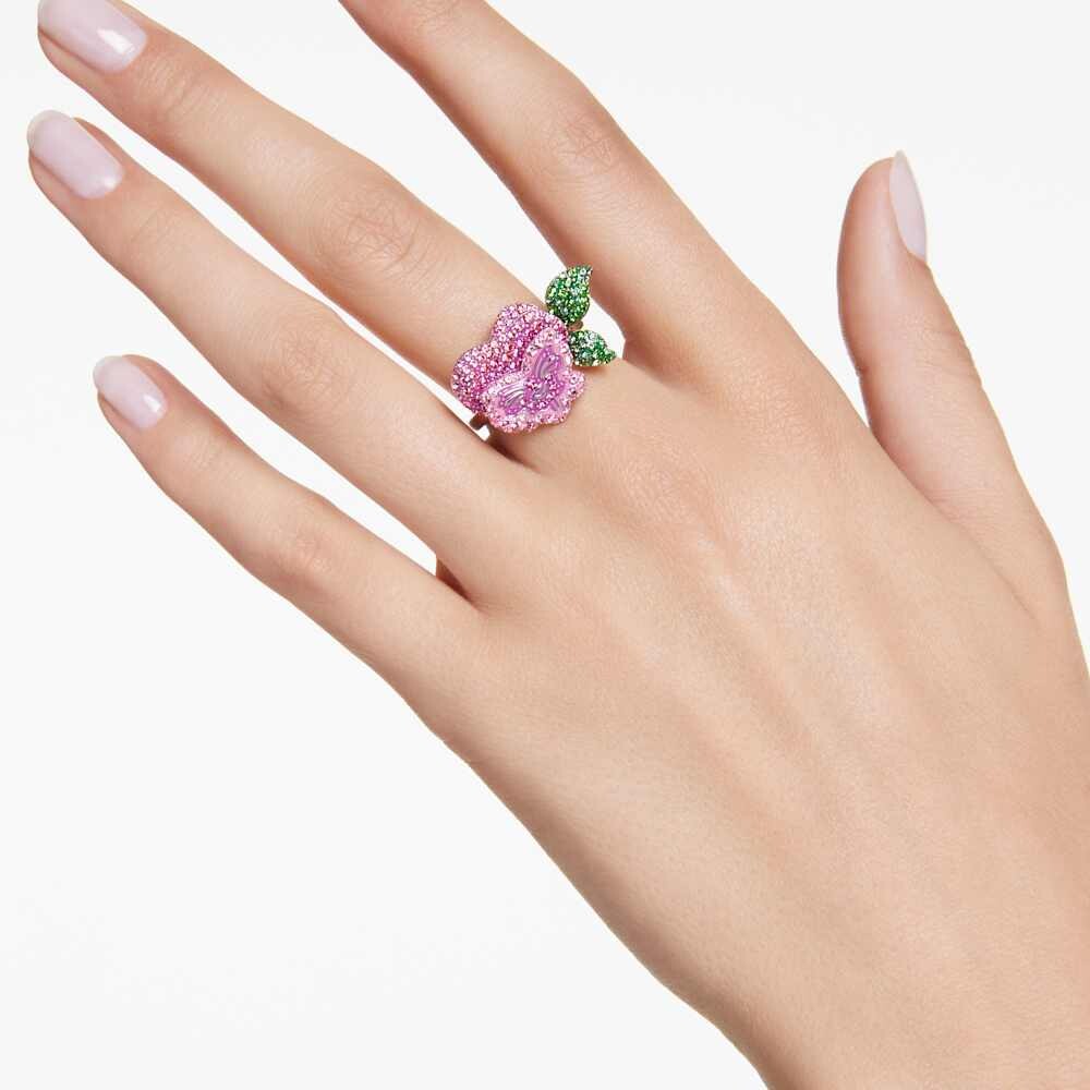 

Коктейльное кольцо «Алиса в стране чудес» Swarovski