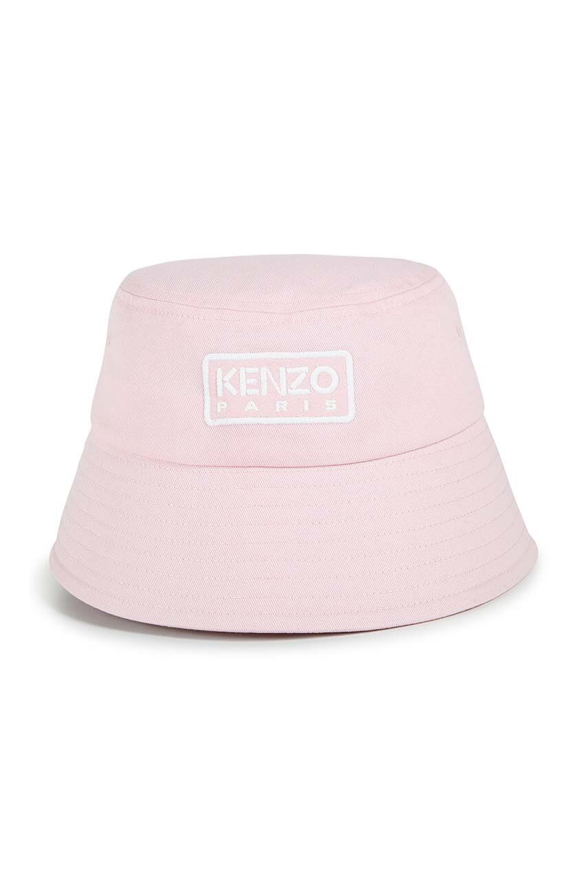 

Хлопковая шапка Kenzo Kids для мальчиков и девочек, розовый