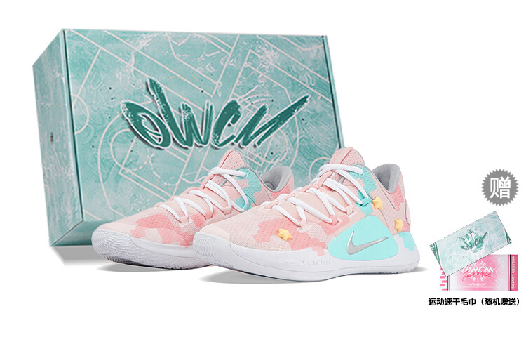 

Баскетбольные кроссовки Hyperdunk X Basketball Shoes Men Low-top Pink/Green Nike