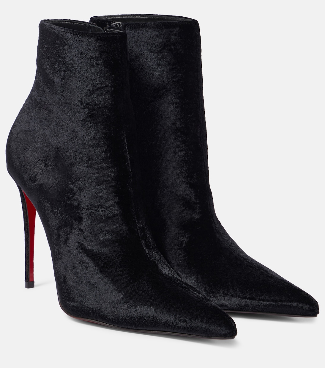 Ботфорты Kate Max 100 с носком Christian Louboutin, черный