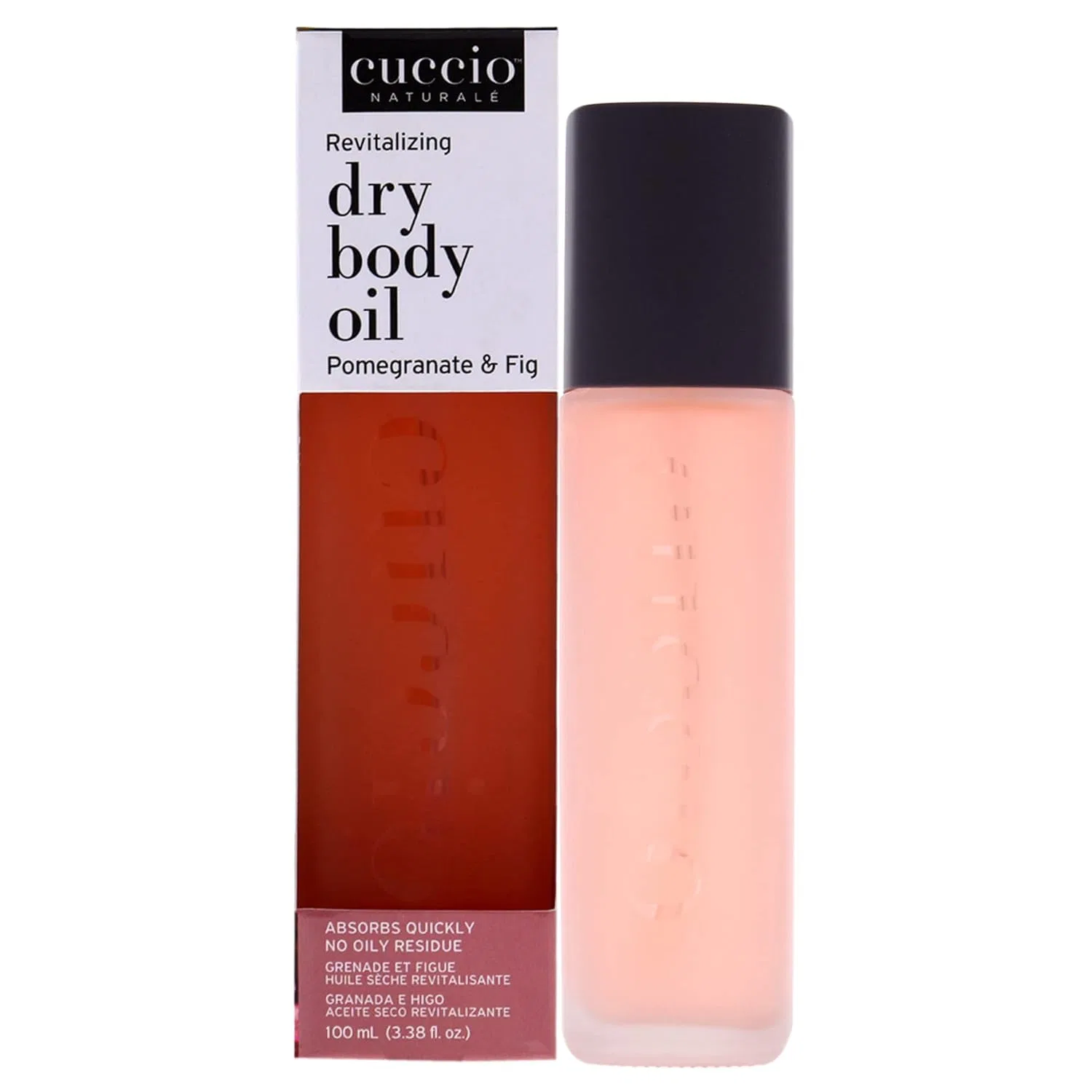 Сухое масло для тела Revitalizing Dry Body Oil Гранат и Инжир от Cuccio Naturale 10 мл Cuccio