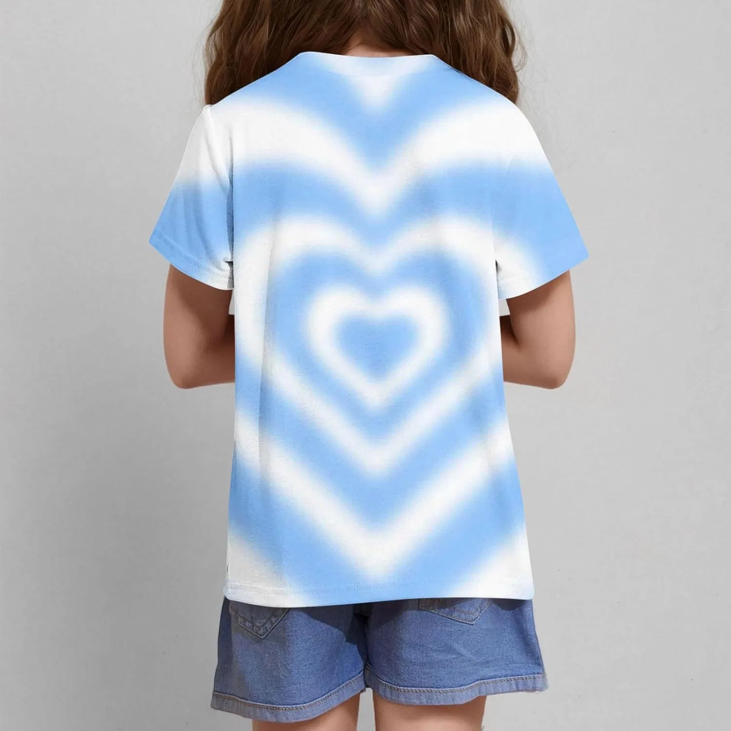 Футболка с принтом Tie Dye, Zzalalana, Blue — фото 2