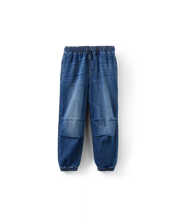 

Мальчики, джинсы-джоггеры Relaxed COTTON ON, синий