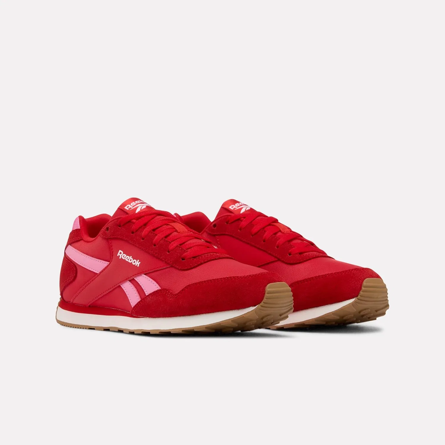 Кроссовки Low Classic, Reebok, цвет Sportred Playfulpink Ftwrwhite — фото 4