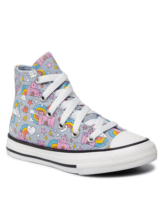 Кроссовки Chuck Taylor All Star Rainbow Castles 372943C Converse, синий — фото 2