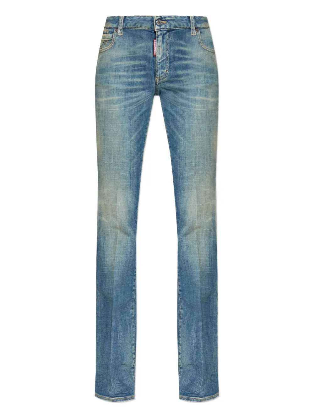 

Джинсы с эффектом выцветания DSQUARED2, синий