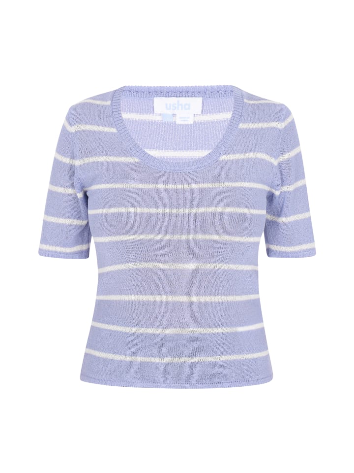 

Свитер usha BLUE LABEL, цвет light blue offwhite