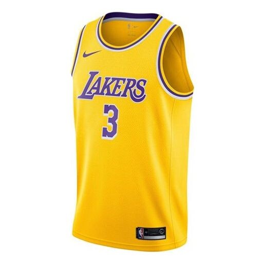 

Футболка nba team limited jersey sw fan edition lakers davis № 3 Nike, желтый