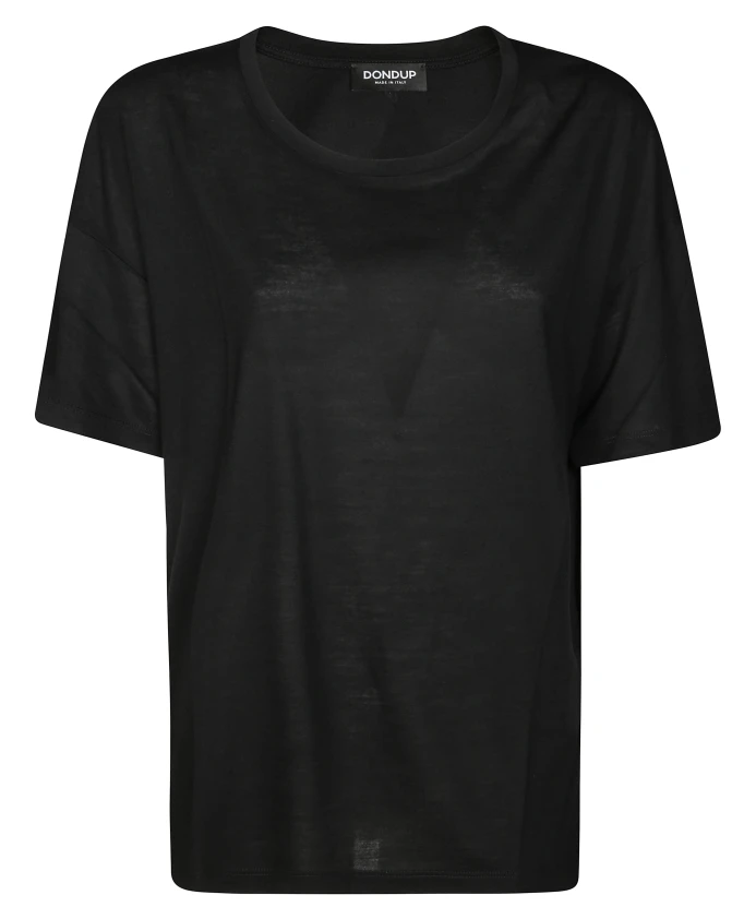 

Повседневная хлопковая футболка для мужчин Dondup, черный
