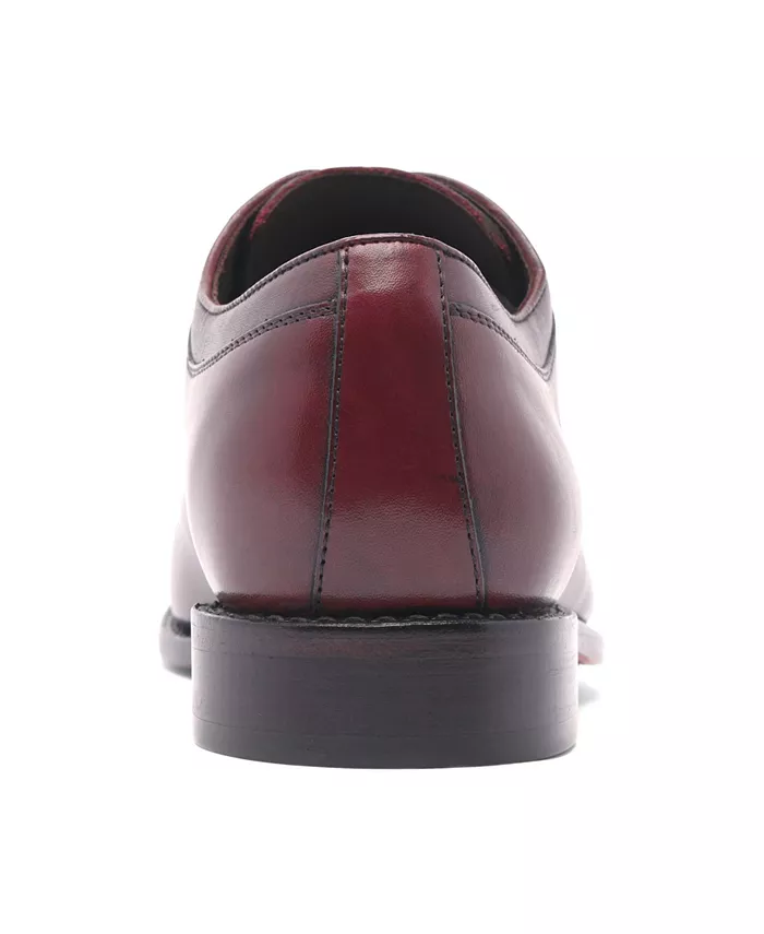 Мужские классические туфли Wallace с раздельным носком на ранте Goodyear Welt со шнуровкой Anthony Veer, красный — фото 3