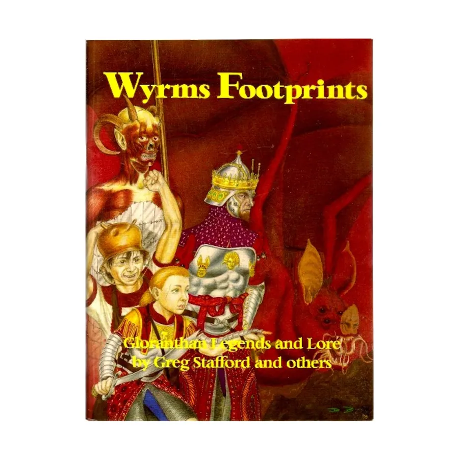 

Wyrms Footprints, RuneQuest (Chaosium), мягкая обложка