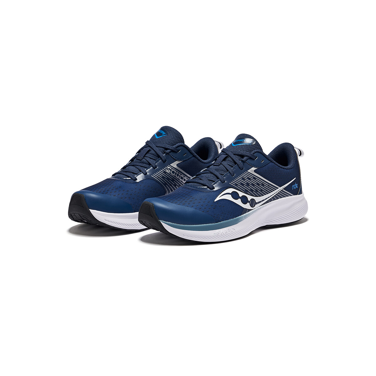 Детские кроссовки Kids Low-top Blue Silver Saucony, синий — фото 4