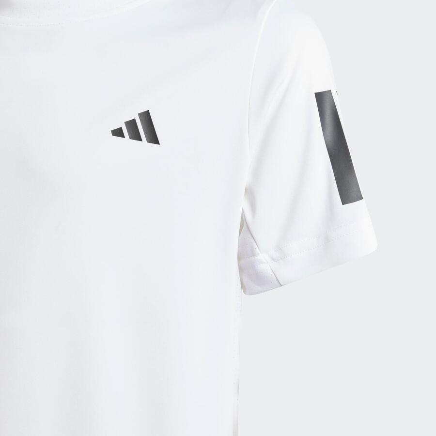 ADIDAS Детская футболка Club Tennis с тремя полосками — фото 2