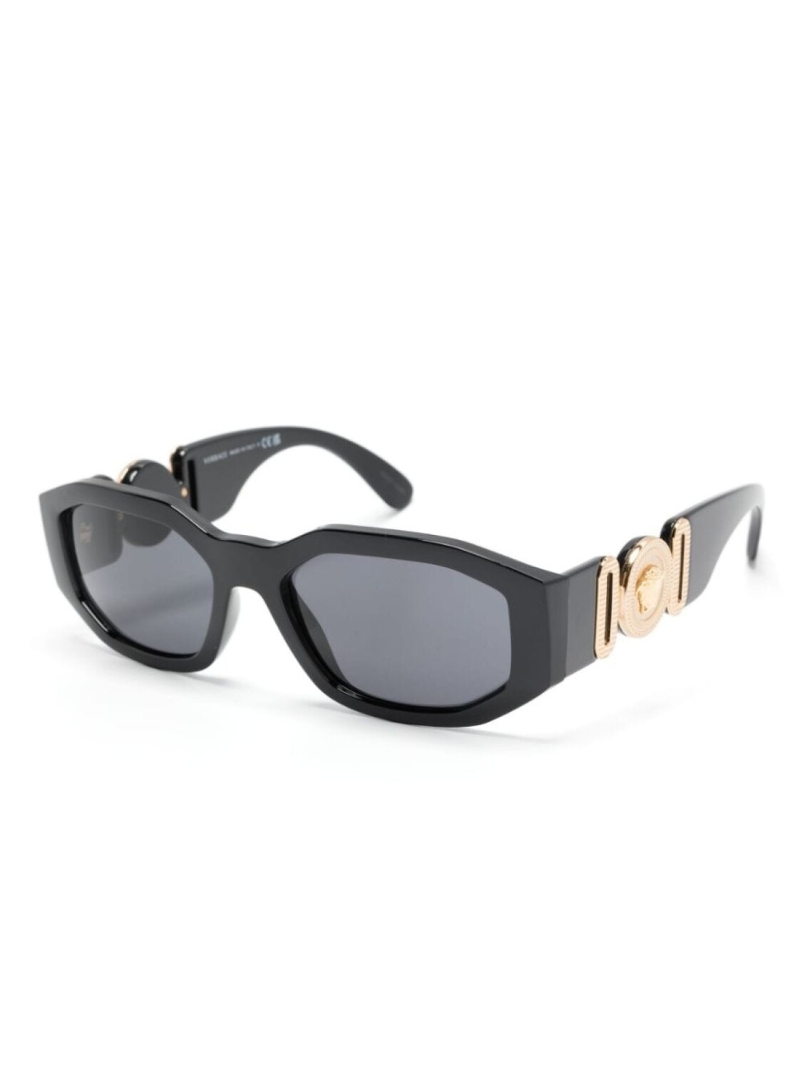Солнцезащитные очки Medusa Biggie в геометричной оправе Versace Eyewear, черный — фото 2
