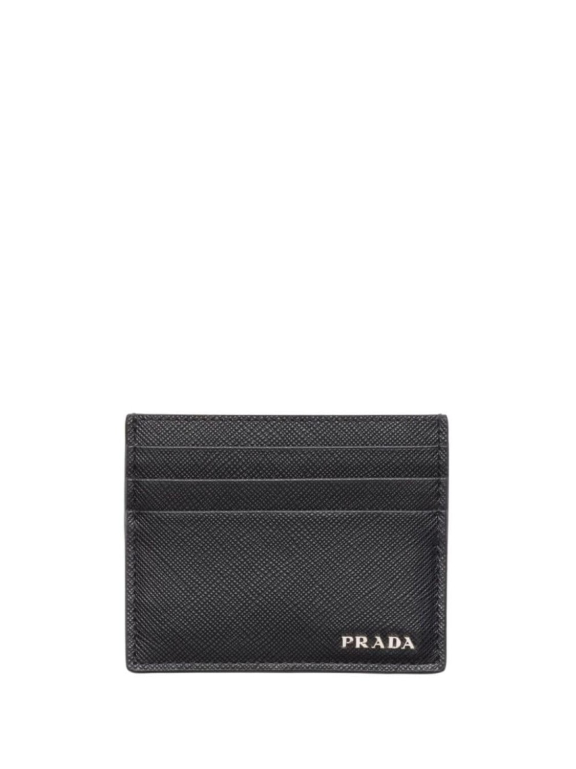 

Prada визитница из сафьяновой кожи, черный