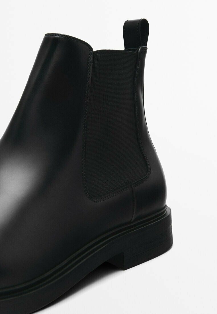 

Классические ботильоны WITH SIDE STRETCH PANEL Massimo Dutti, черный
