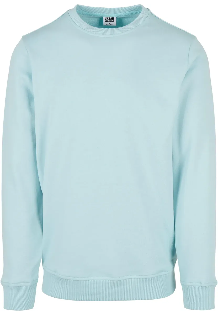 

Свитер с круглым вырезом URBAN CLASSICS " Urban Classics Men's Basic Terry Crew", синий