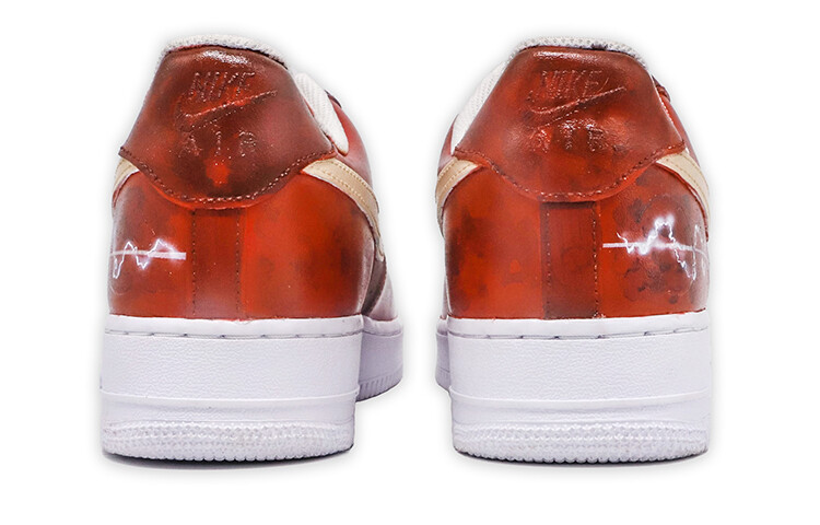 

Кроссовки Nike Air Force 1 Skateboard Shoes Men Low-Top Red White