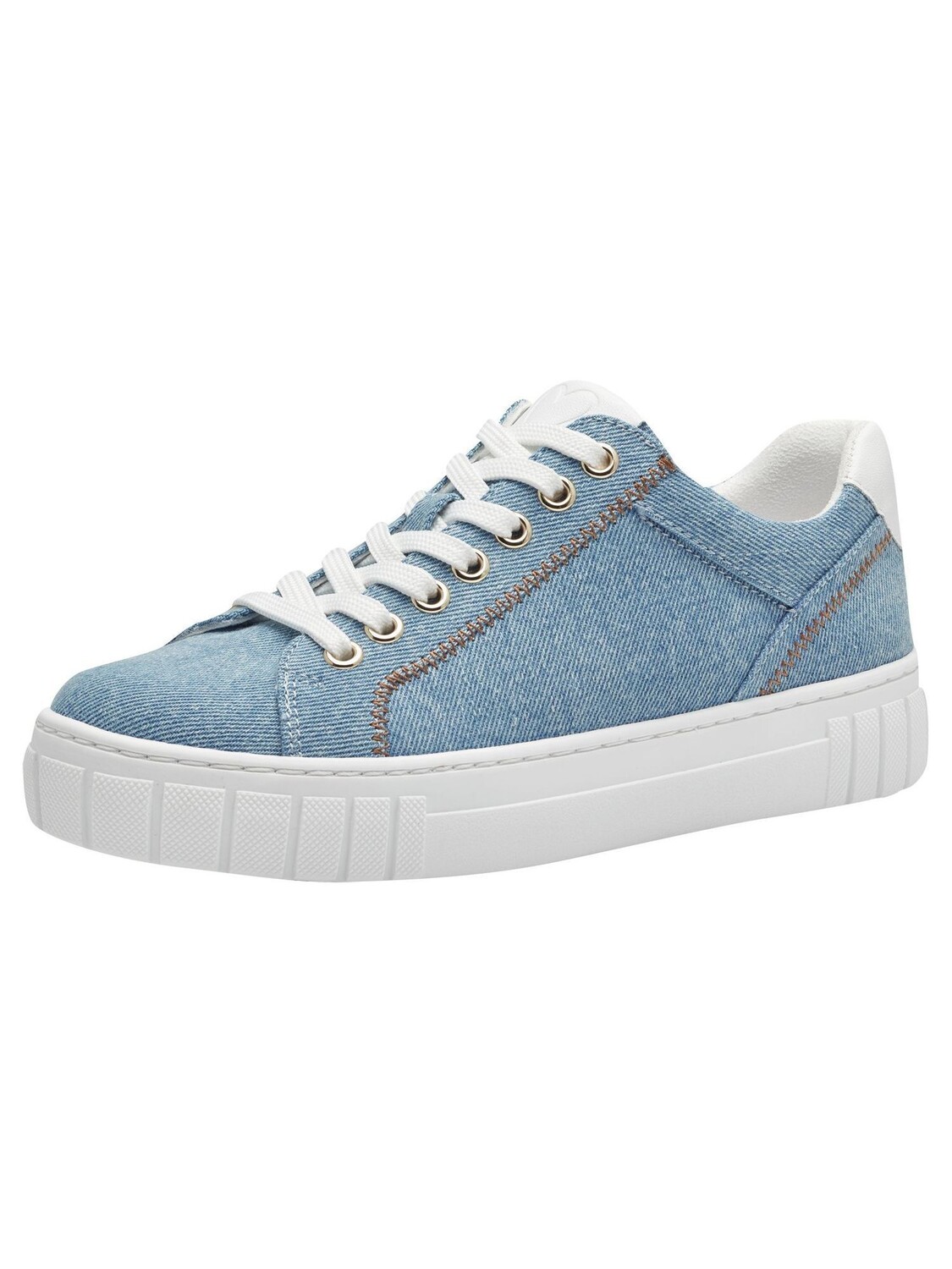 

Кроссовки Marco Tozzi Sneaker, цвет BLUE JEANS COM