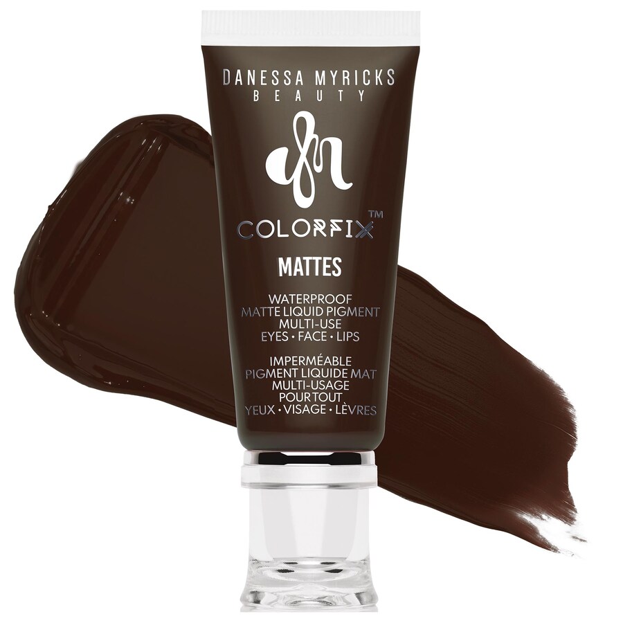 

Colorfix - многофункциональный водостойкий жидкий пигмент для глаз, щек и губ. Danessa Myricks Beauty, 0.34 oz /10 mL, Chocolate