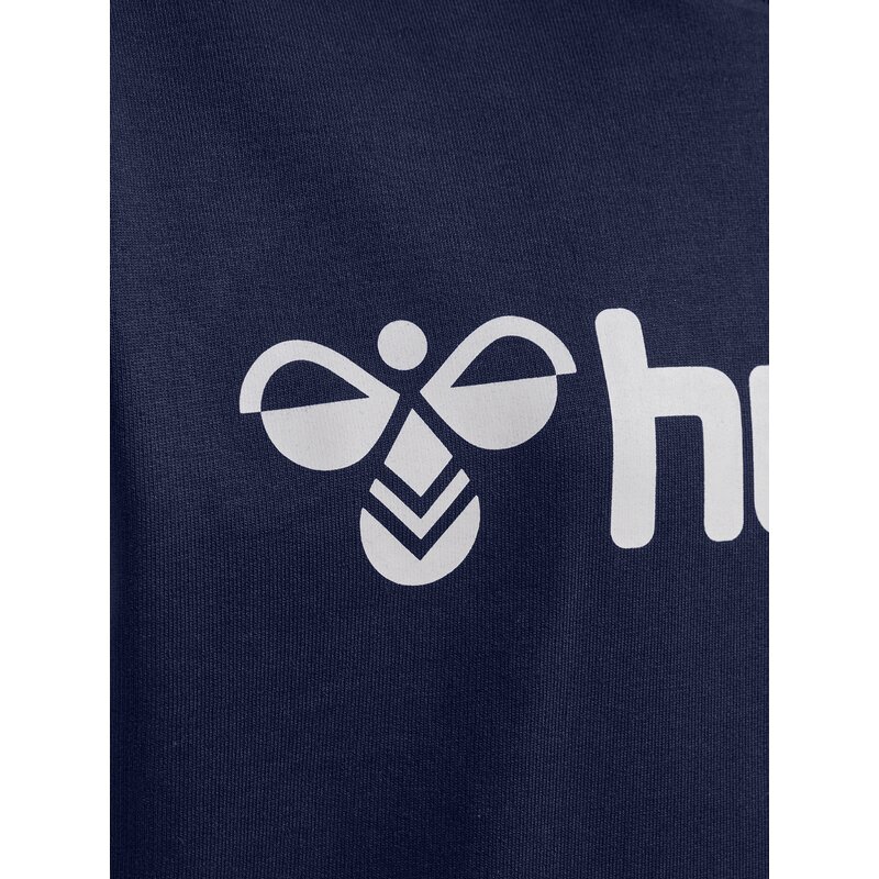 Детская толстовка с логотипом Kapuzensweat hmlgo 2.0 Hummel, синий — фото 4
