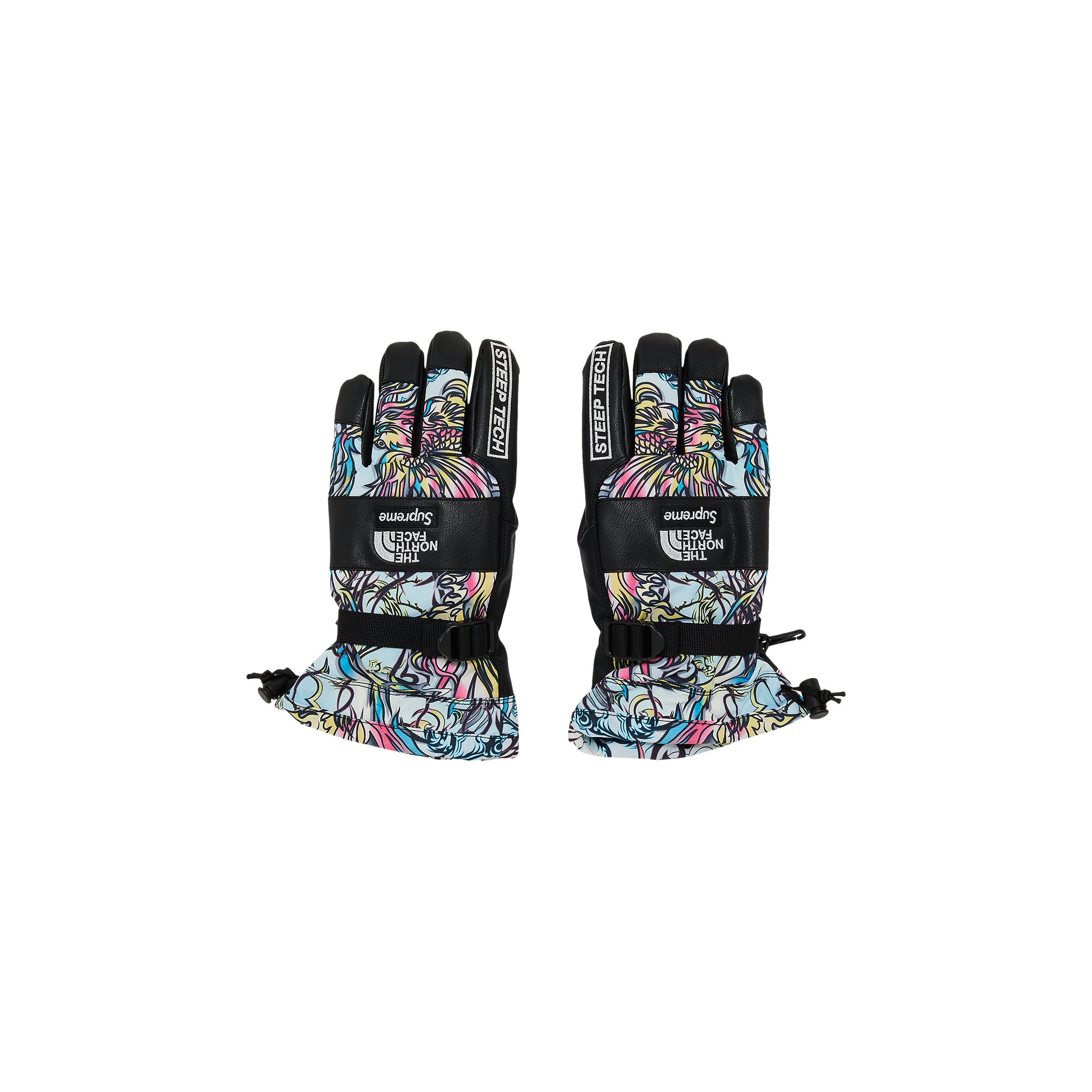 

Перчатки Steep Tech Supreme x The North Face, Multicolor Dragon