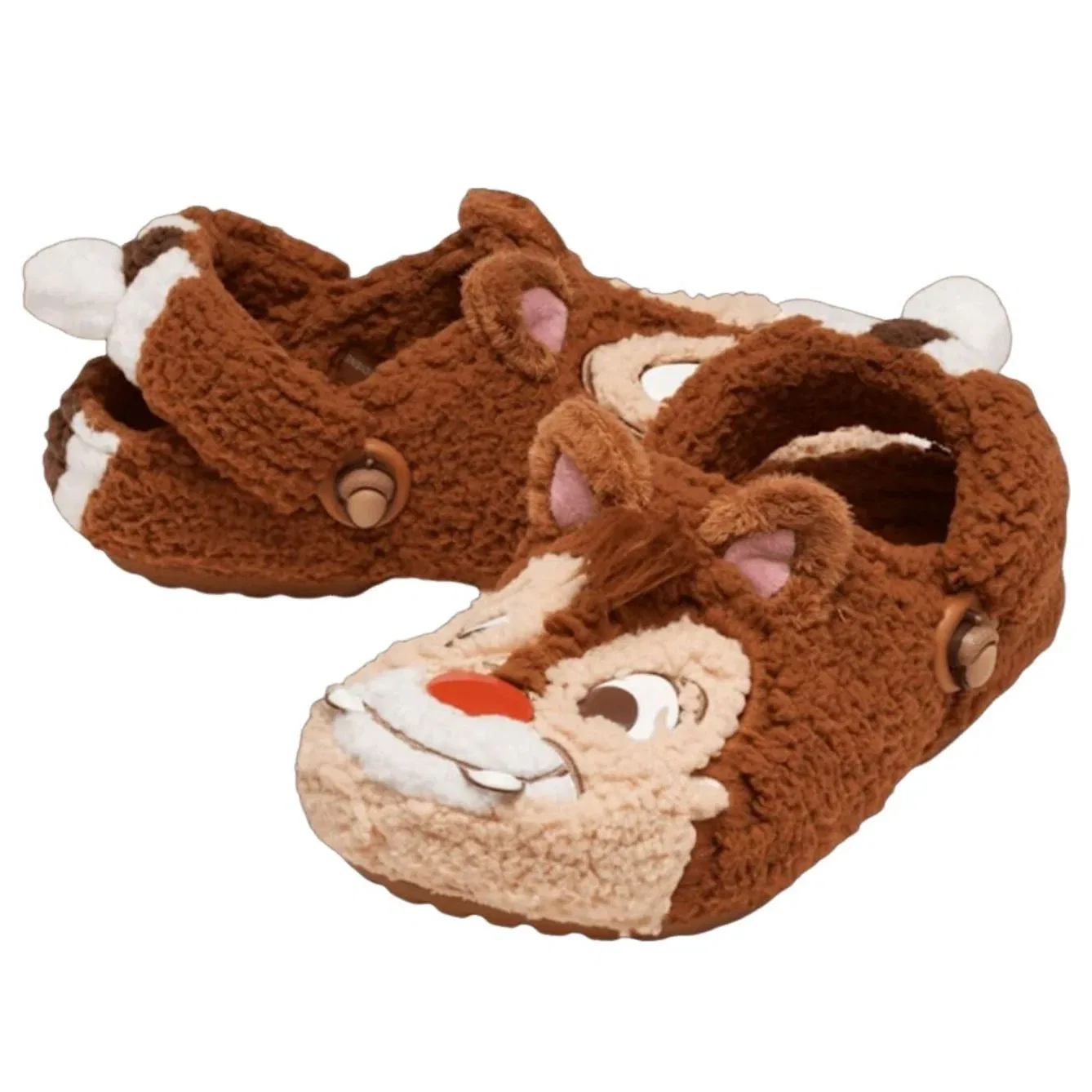 Сабо Crocs x Disney Classic Clog 'Chip N Dale' 212060-90H, коричневый — фото 2