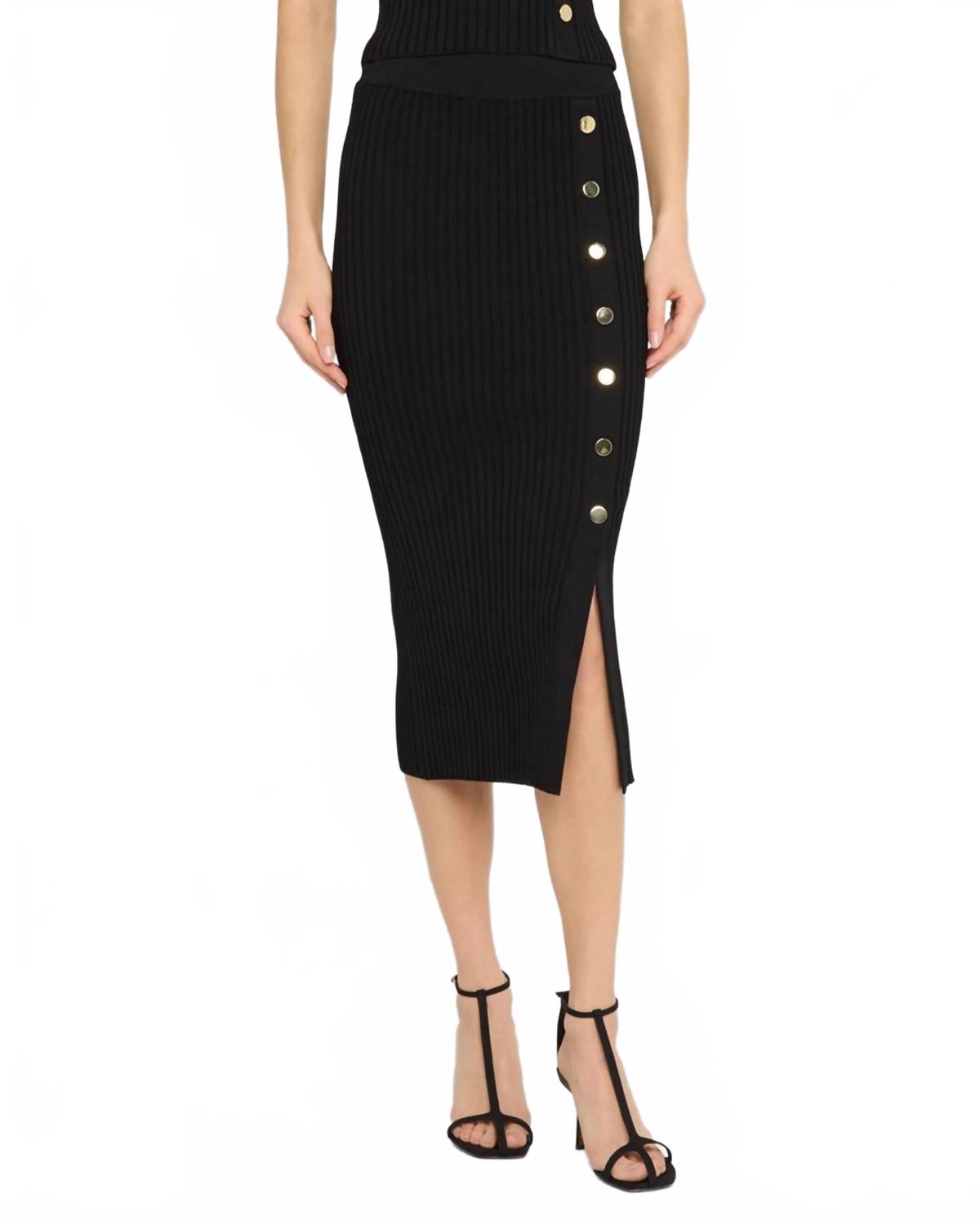 

Юбка миди Tanner черная Veronica Beard