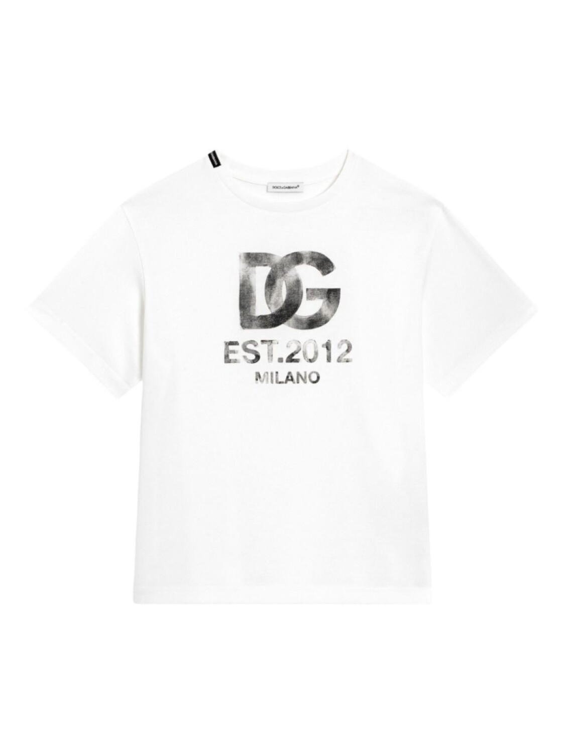 

Dolce & Gabbana Kids футболка с логотипом, белый