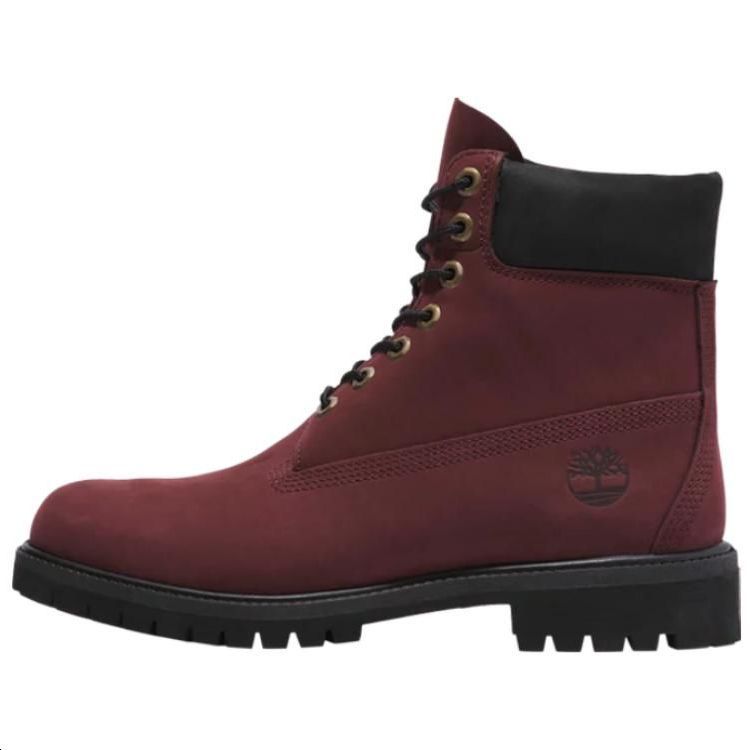 Водонепроницаемые кроссовки Timberland Premium 6 дюймов, цвет «Темный порт» — фото 4
