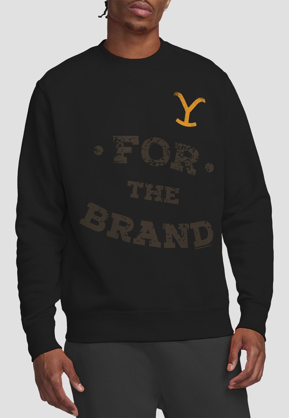 

Толстовка FOR THE BRAND Cotton Soul, черный