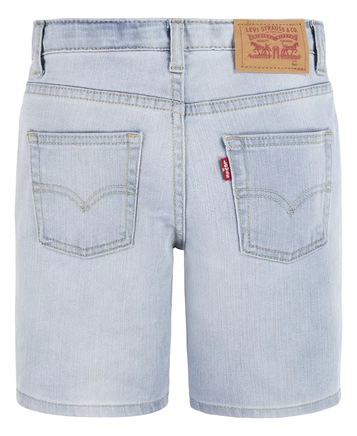 Детские узкие спортивные шорты Little Boys Slim Fit Performance Levi's, синий — фото 2