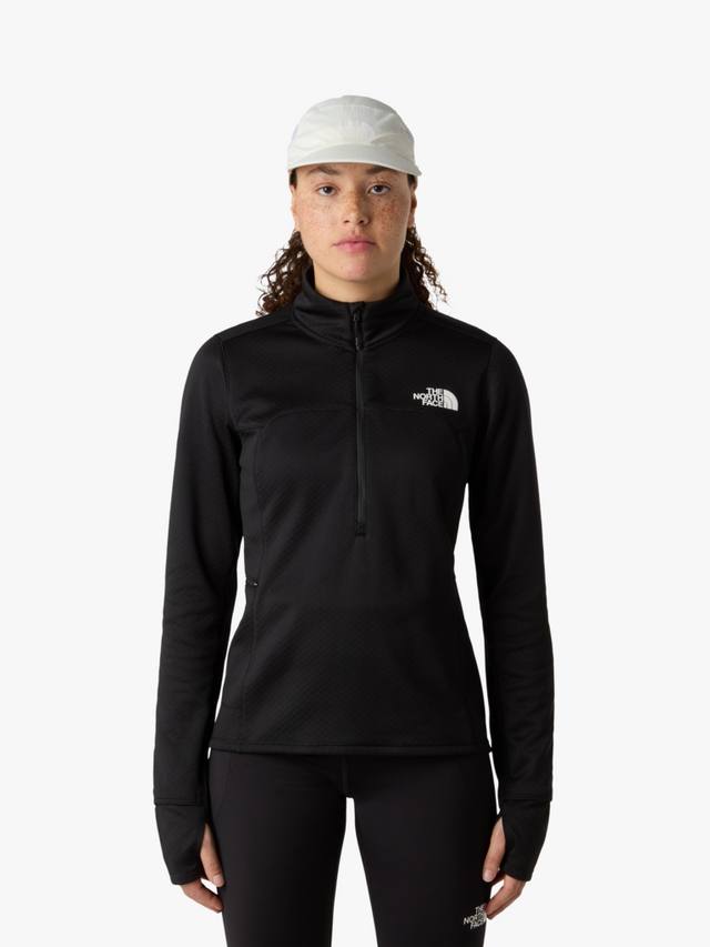 

Женская зимняя утепленная флисовая кофта Pro 1/4 Zip The North Face, Black