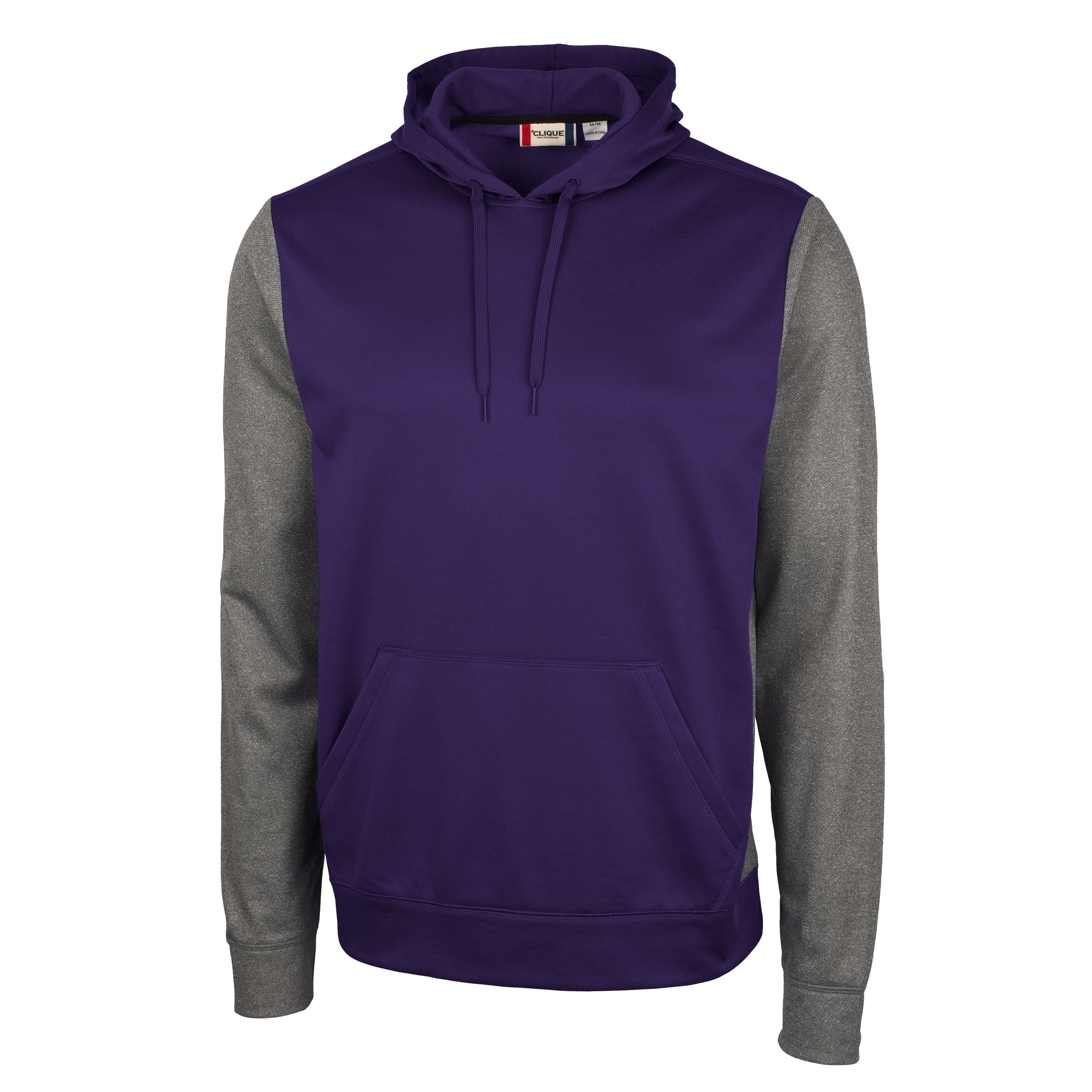 

Мужской пуловер Clique Helsa Sport с цветными блоками, цвет college purple