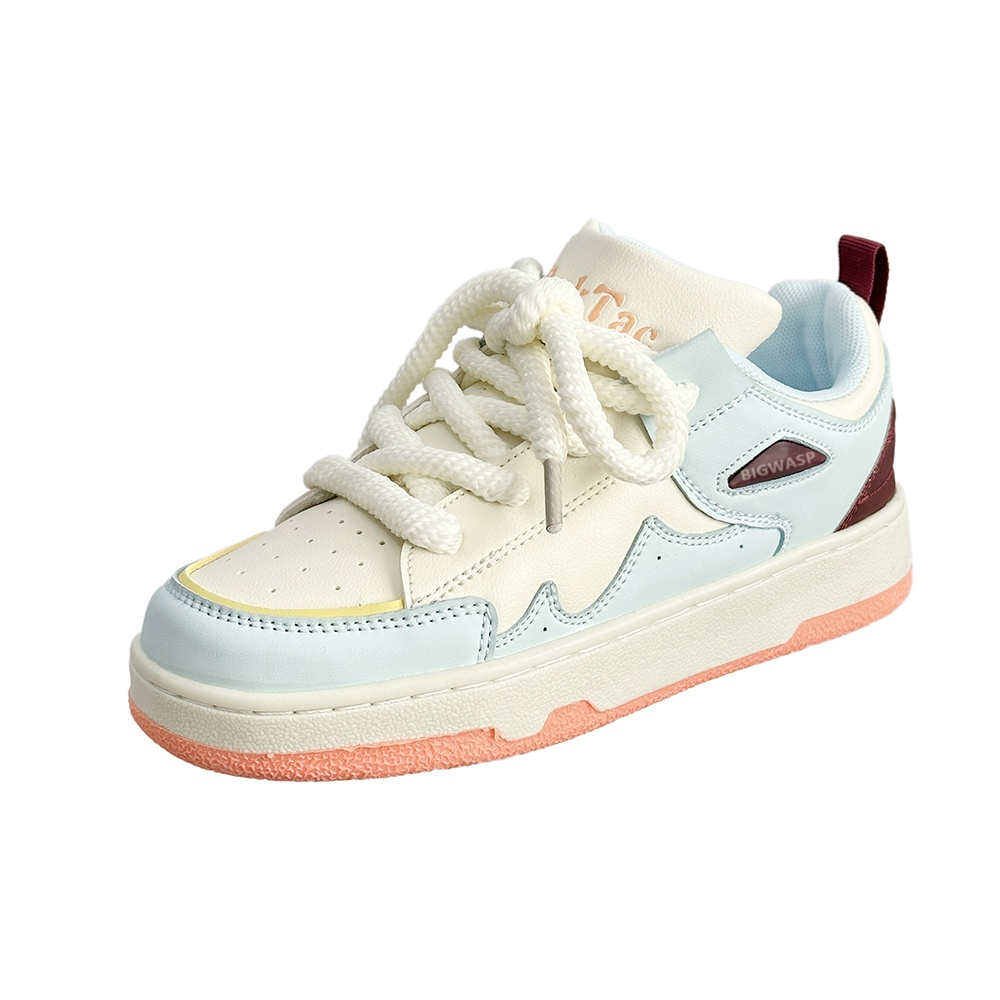 

BIGWASP Антискользящие износостойкие низкие скейтерские кеды унисекс - винтажный синий, цвет Vintage Blue