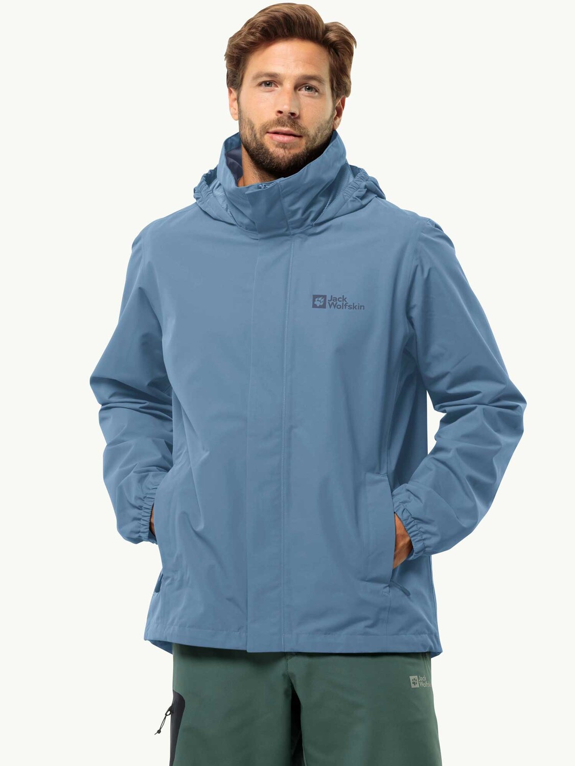 

Куртка Jack Wolfskin STORMY POINT 2L JKT M, синий