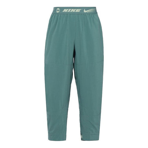 

Брюки men's sport clash casual fitness training sports cropped pants/trousers green Nike, зеленый