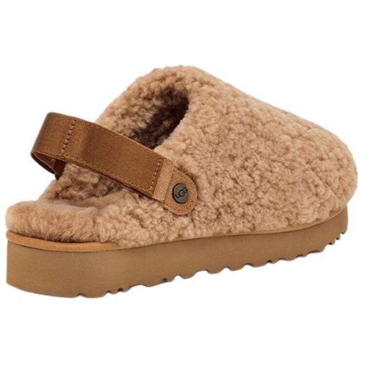 Мюли женские с закрытым носком женские Ugg, коричневый — фото 4